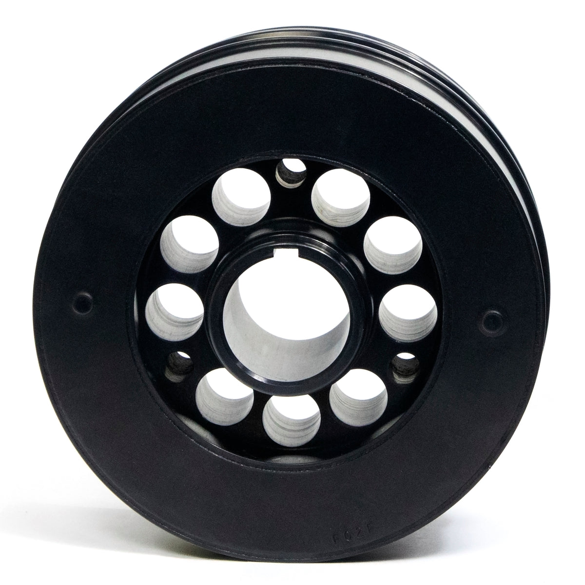Fluidampr Ford 8BA Flat Head Wide Belt Harmonic Balancer - Ford Flathead V8 w/ Wide Belt Pulley - 550201