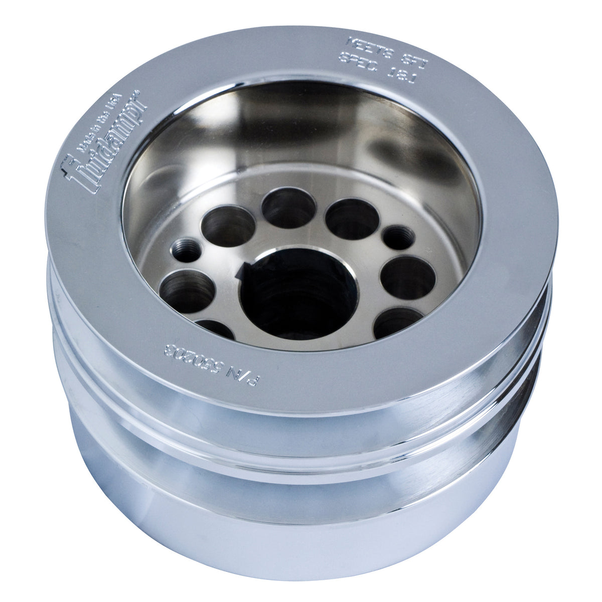 Fluidampr Harmonic Balancer - Fluidampr - Ford Flathead V8 with Wide Belt Pulley - Each