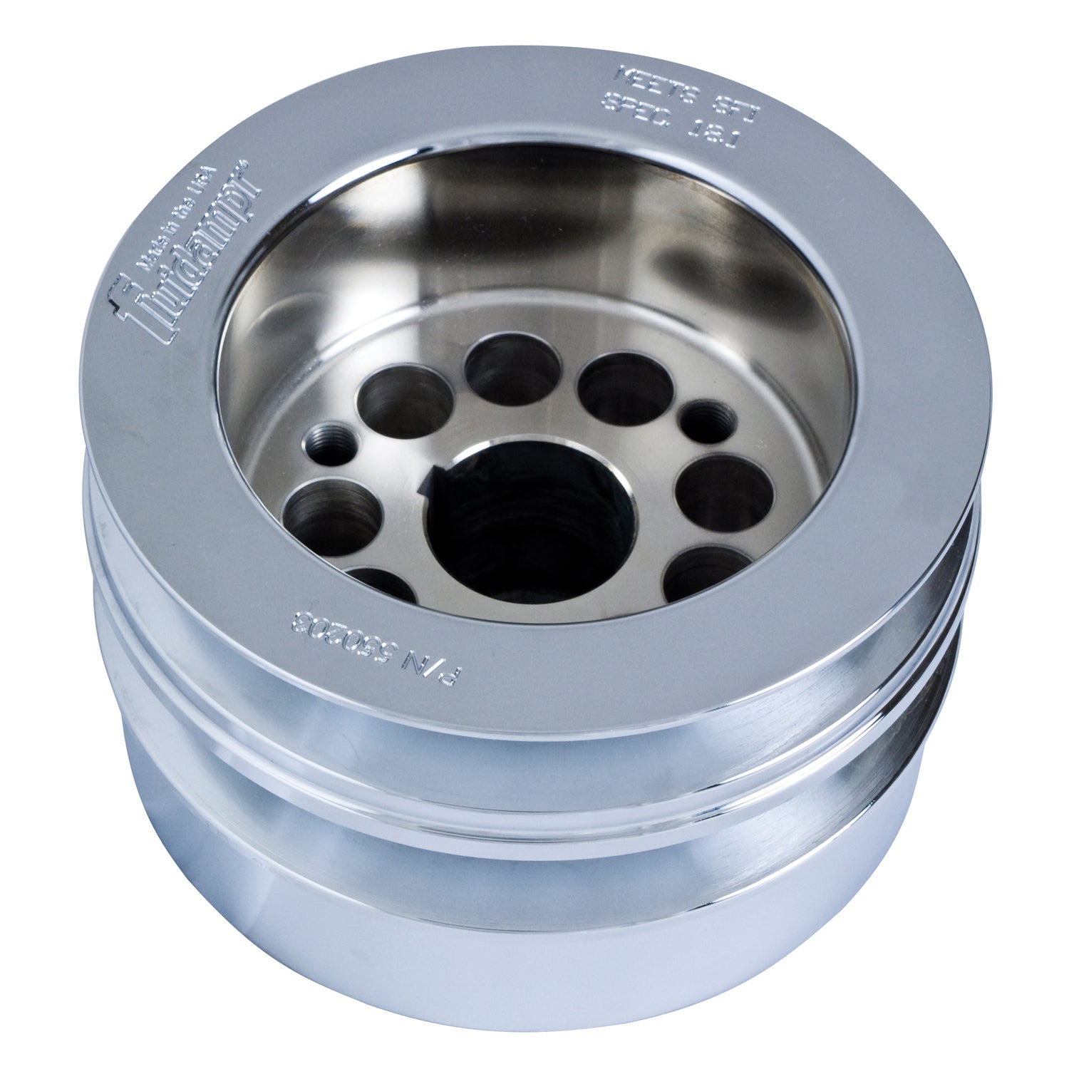 Fluidampr Harmonic Balancer - Fluidampr - Ford Flathead V8 with Wide Belt Pulley - Each