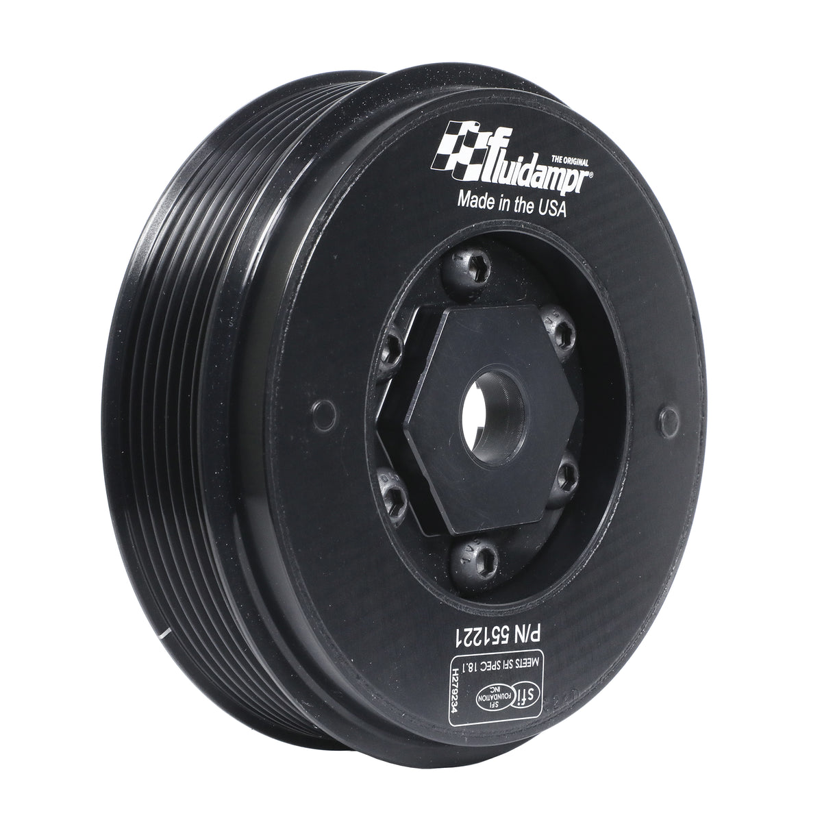 Fluidampr 91-08 VW Golf/05-12 Passat B6/B7 / 03-10 Audi TT Steel Internally Balanced Damper - 551221