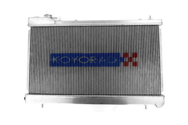 Koyo 04-08 Subaru Forester XT 2.5L Turbo (MT) Radiator - VH13026 for 2004-2008 Subaru Forester - front view