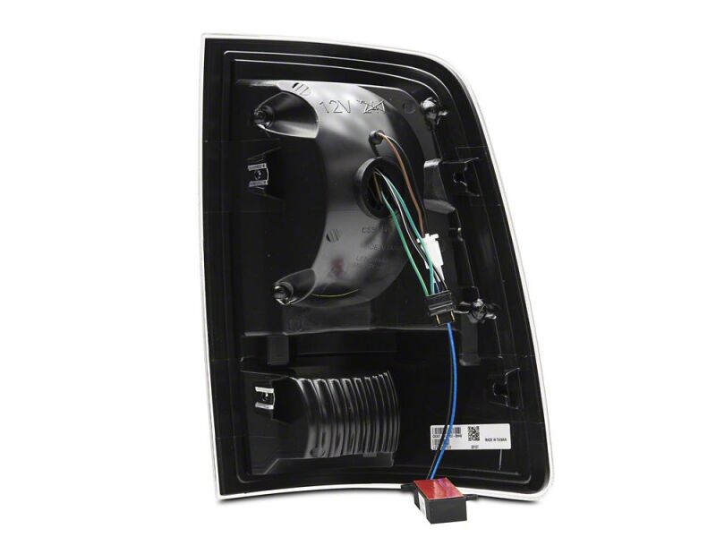 Raxiom 09-18 Dodge RAM 1500 Axial Series LED Tail Lights- Black Housing- Clear Lens - R113541 - close-up view 3