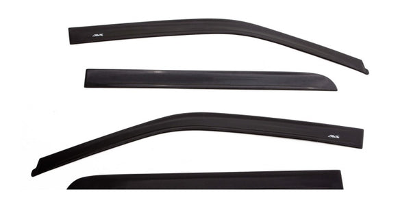 AVS 20-22 Subaru Outback Ventvisor In-Channel - 4pc - 194376 for 2015-2025 Subaru Outback - front view
