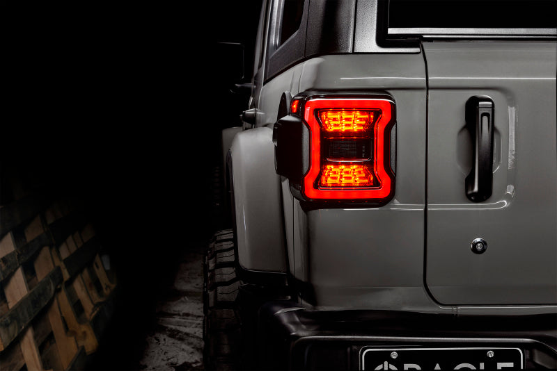 Oracle Jeep Wrangler JL Black Series LED Tail Lights  - 5852-504