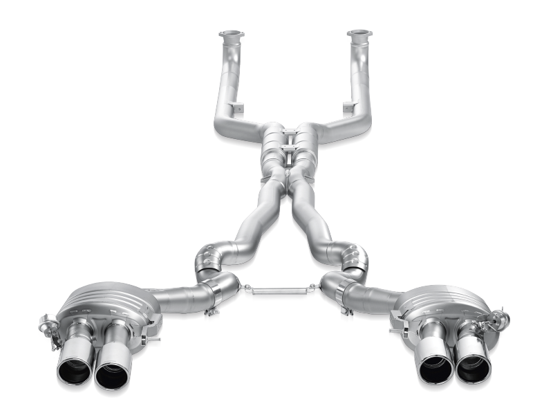Akrapovic 12-17 BMW M6 (F12 F13) Evolution Line Cat Back (Titanium) (Req. Tips) - ME-BM/T/5