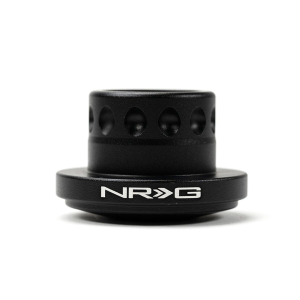 NRG Short Hub Adapter Mazda 626/Miata/Protege/RX-7/RX-8/MX-3/MX-6 - Black - SRK-RL160H-BK - front view