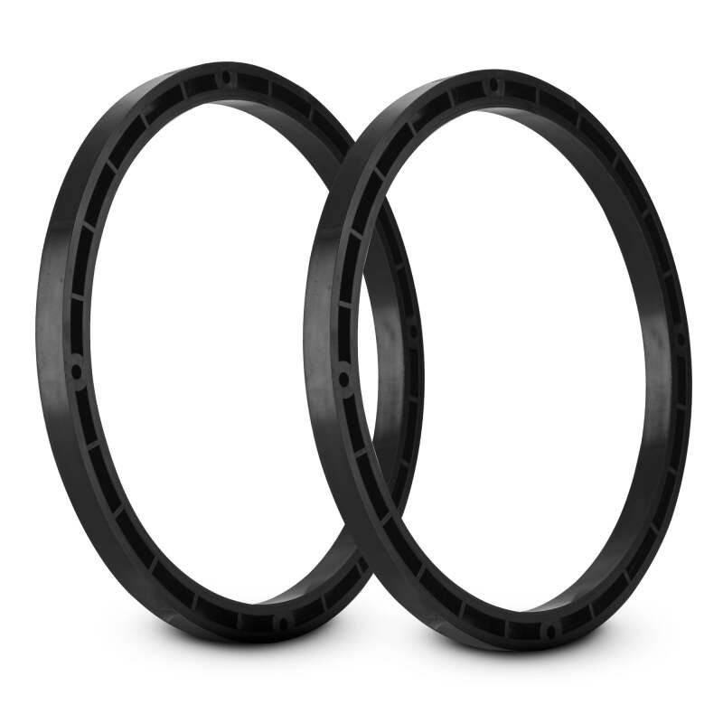 DS18 Harley-Davidson 8in 1/2in Speaker Spacer Ring ABS Black - RY-HDRING8 - front view