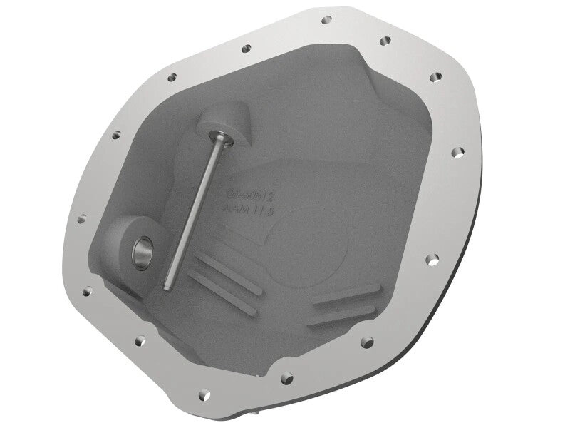 aFe Power Front/Rear Diff Cover Kit w/ Oil 11-19 GM Diesel Trucks V8 (AAM 9.25-12 & AAM 11.5-14) - 46-7707AB