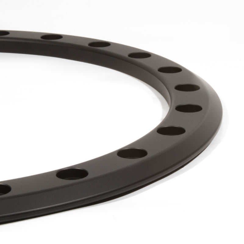 Method Beadlock Ring - 20in Forged - Style 1.2 - Matte Black - BR-DB20-1.2-B by Method Wheels - front view