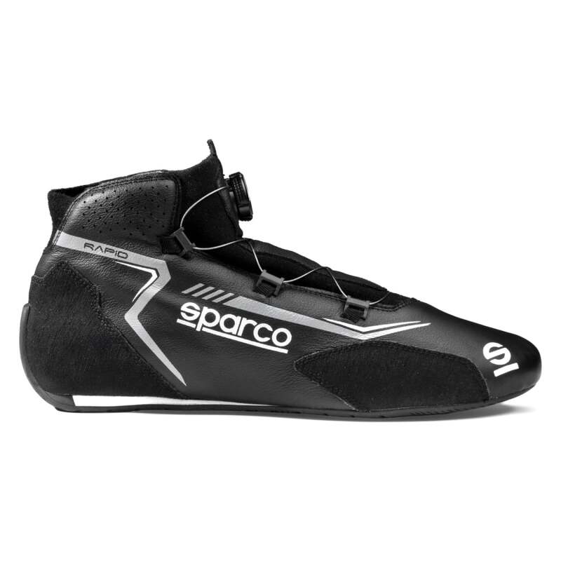 Sparco Shoe Rapid BLK/GRY - 46 - BRB0002B0K10046