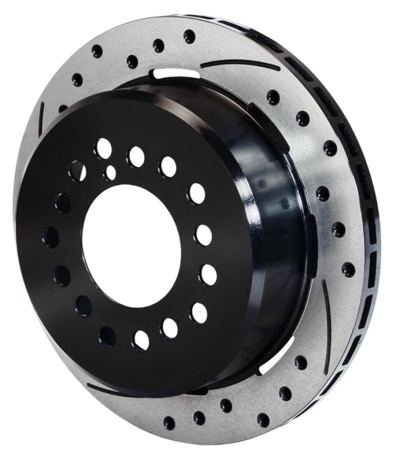Wilwood Rotor-1.91in Offset-SRP-BLK-Drill-LH 12.19 x .810 - 5 Lug - 160-9813-BK