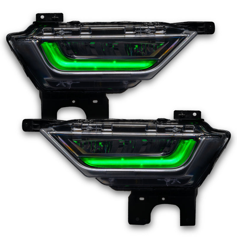 Oracle 21-23 Ford F-150 ColorSHIFT RGB+W Fog Light DRL Upgrade Kit w/ No Controller SEE WARRANTY - 1462-334
