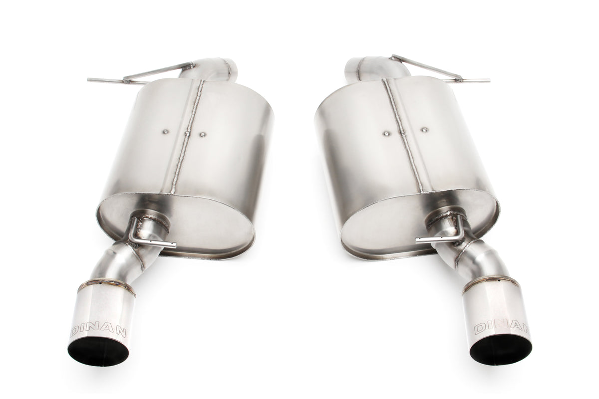 Dinan - Free Flow Axle-Back Exhaust - 2007-2011 BMW 335i/335xi - D660-0012