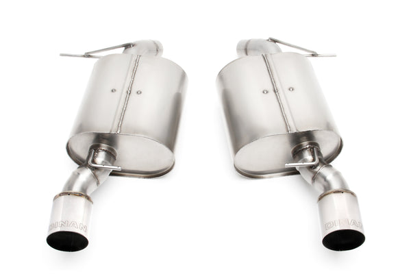 Dinan - Free Flow Axle-Back Exhaust - 2007-2011 BMW 335i/335xi - D660-0012