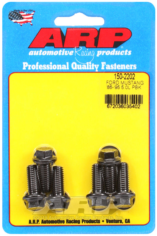 ARP 86-95 Ford Mustang Pressure Plate Bolt Kit - 150-2202