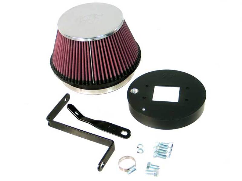 K&N 88-95 Toyota PickUp/4Runner L4 Performance Air Intake Kit - 57-9008 for 1988-1995 Toyota Pickup - front view
