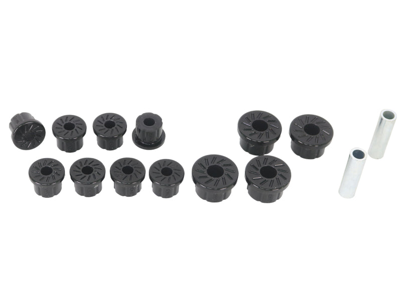 Whiteline 1986-1995 Suzuki Samurai Front Leaf Spring Eye And Shackle Bushings - W73475