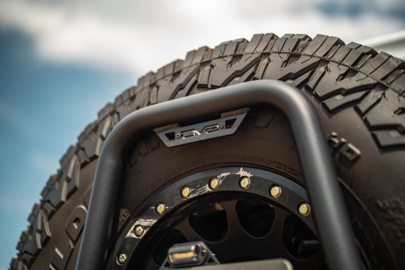 DV8 18-25 Jeep Wrangler JL Body Mounted Tire Carrier - TCJL-14