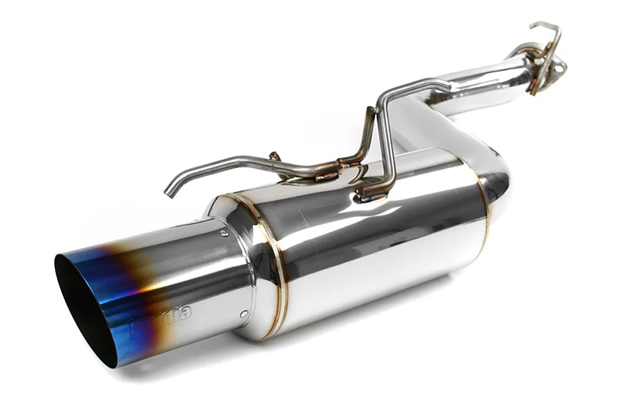 Invidia 08+ WRX Hatch 76mm N1 Titanium Tip Cat-back Exhaust - HS08SW5GTT
