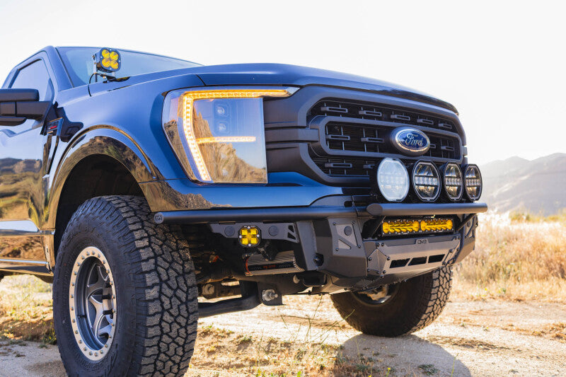 DV8 Offroad 21-23 Ford F-150 Tube Front Bumper - FBFF1-13