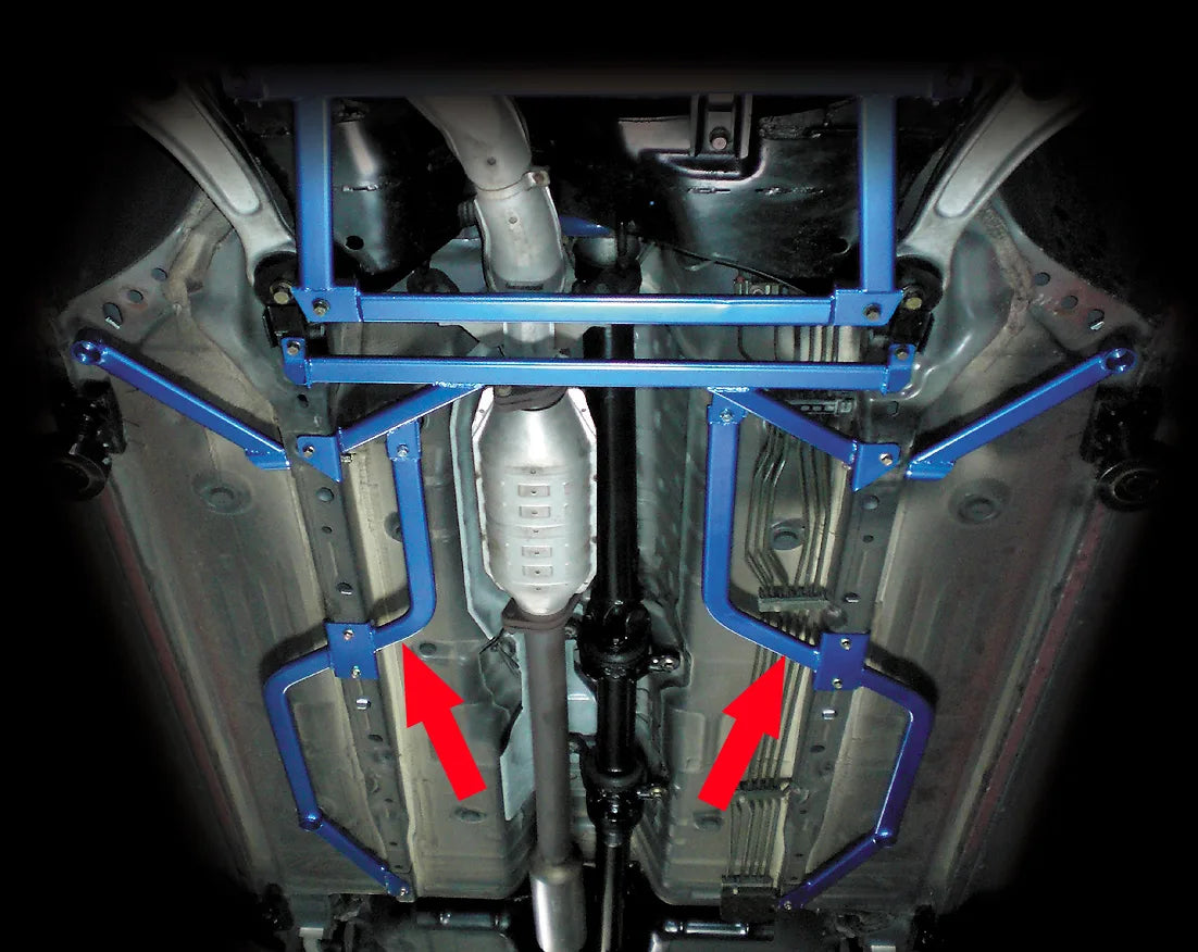 Cusco Power Brace Center CT9A Evo7/8/9 (Front Center Piece required to fit properly) - 564 492 C