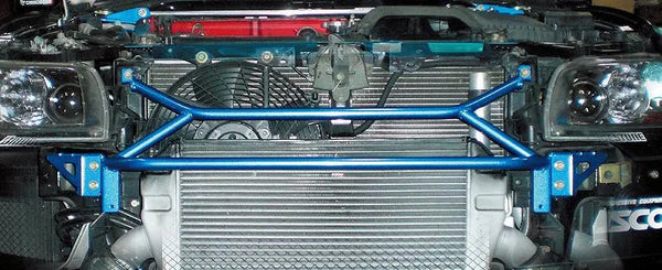 Cusco Power Brace Front Member CT9A Evo 7/8/9 (will not work w/ factory bumper beam) - 564 492 FM for 2003-2007 Mitsubishi La