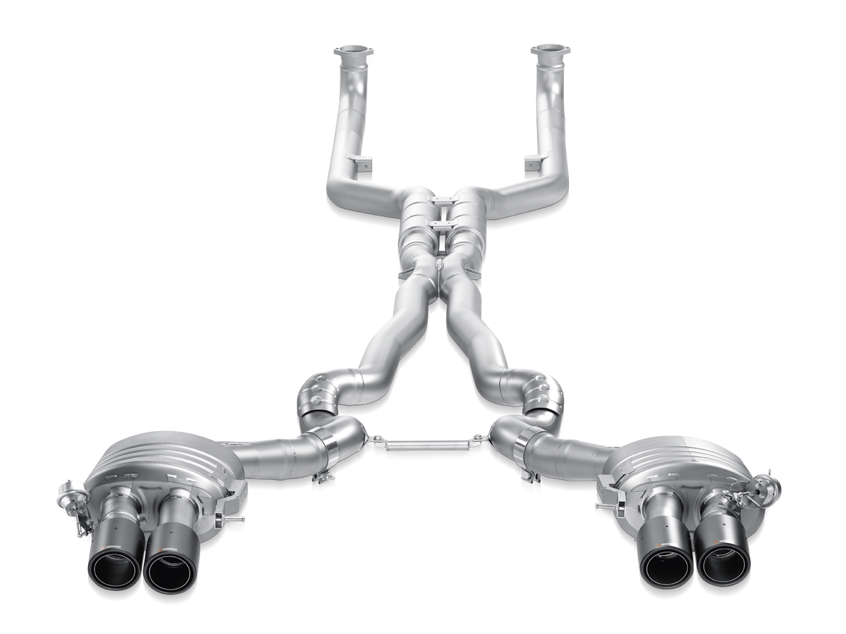Akrapovic 13-17 BMW M6 Gran Coupe (F06) Evolution Line Cat Back (Titanium) w/ Titanium Tips - ME-BM/T/6H-T