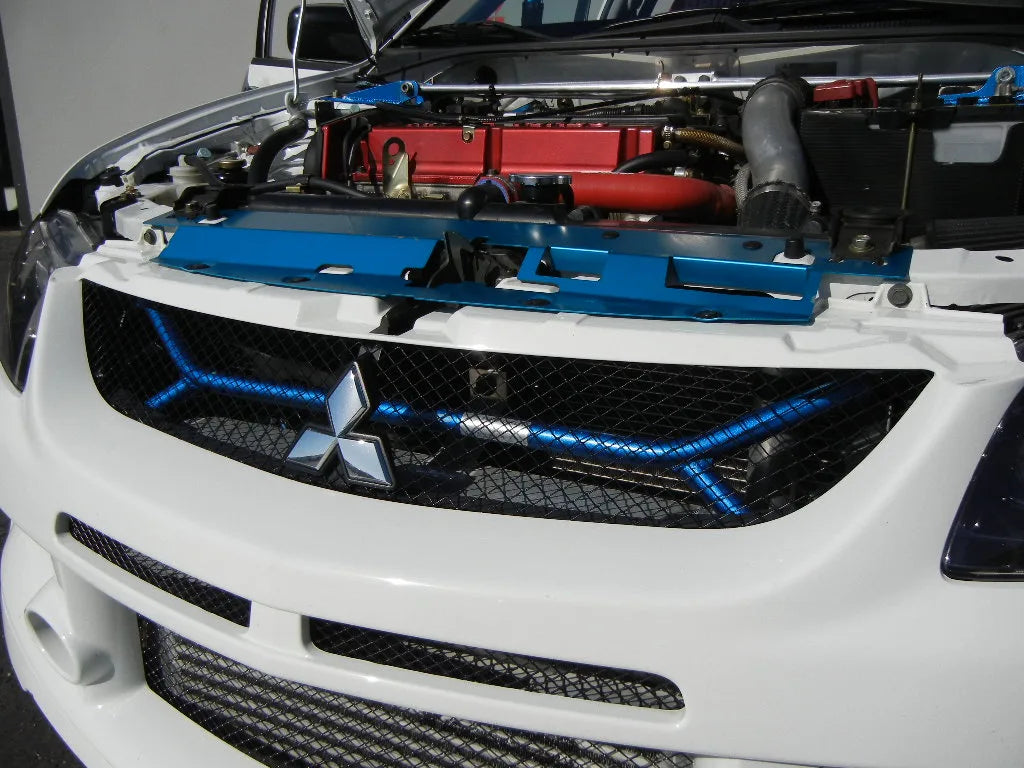 Cusco Radiator Cooling Plate CT9A Evo 8-9 *Blue* - 565 003 AL