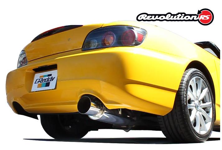 GReddy 00-08 Honda S2000 63.5mm Revolution RS Single Exit Cat-Back Exhaust - 10158100