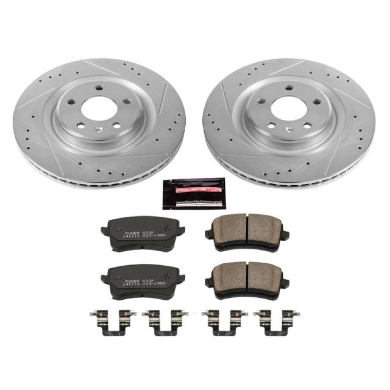 Power Stop 13-17 Audi Q5 Rear Z23 Evolution Sport Brake Kit - K5678