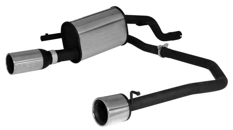 Remus 2006 Opel Corsa D w/Original Rear Skirt 1.4L (Z14Xep) Axle Back Exhaust - 625006 1570