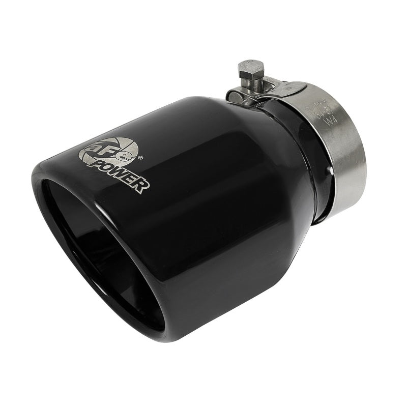 aFe MACH ForceXP 3IN to 2.5IN 304SS Cat-Back Exhaust System w/ Black Tips 14-16 BMW M235i (F22/23) - 49-36347-B