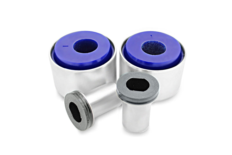 SuperPro - Front Control Arm Lower Inner-Rear Bushing Kit - Double Offset - SPF4700K for 2007-2015 Volvo S80 - angle view