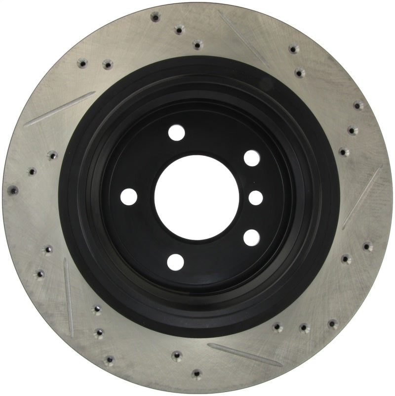 StopTech Slotted &amp; Drilled Sport Brake Rotor - 127.34037R