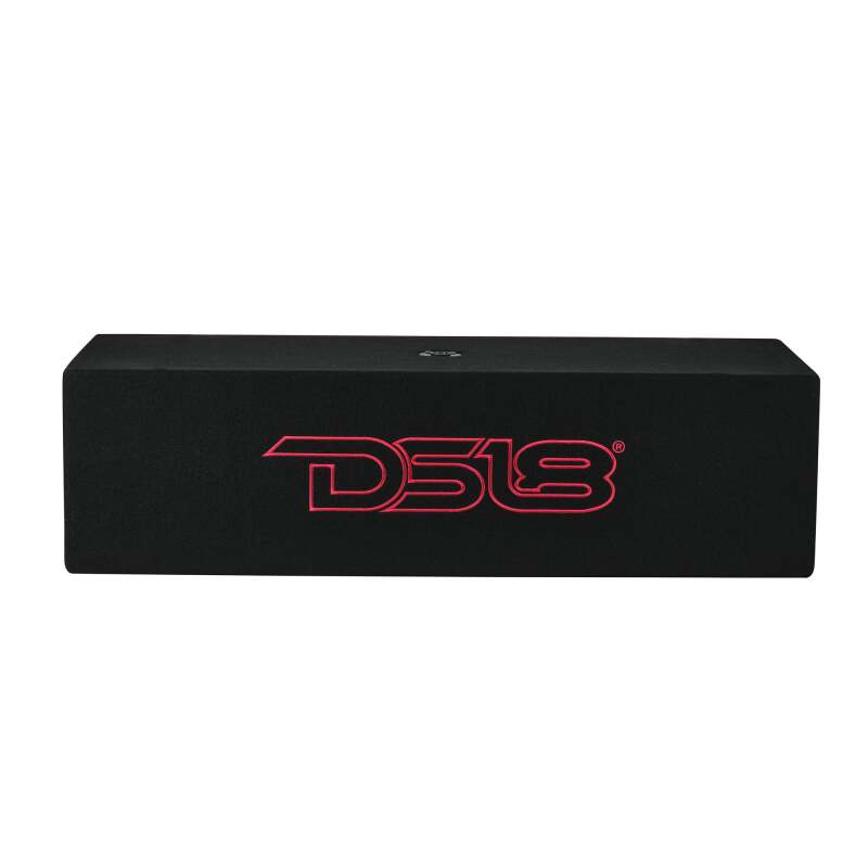 DS18 Ported Enclosure 2x 10in Mids 2x 3.6in Tweeters & 1 x 5.7in Horn Diffuser -Black Carpet - VOC10PRO - rear view
