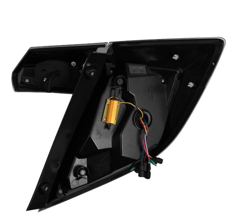 AlphaRex 16-21 Honda Civic Hatchback/ Type-R FK8 Nova-Series LED Tail Lights (Pair) - Alpha Black - 676000