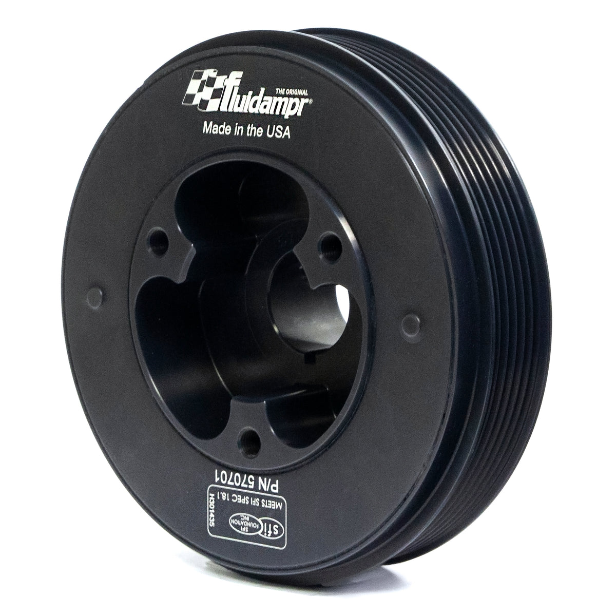 Fluidampr 08-15 Mitsubishi Evo X Steel Internally Balanced Damper - 570701