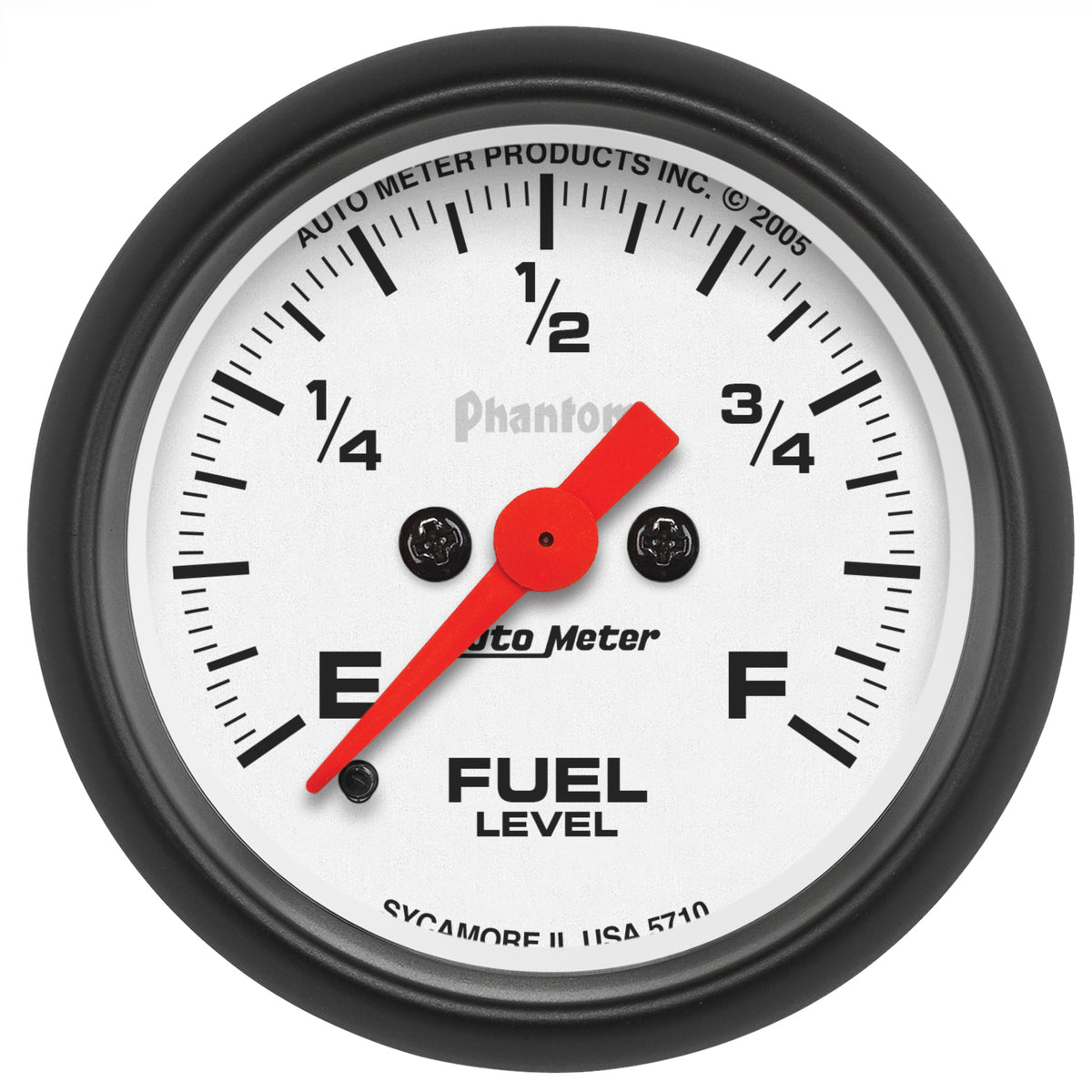 Autometer Phantom 52mm Full Sweep Electronic Fuel Level Programmable Empty-Full Range - 5710