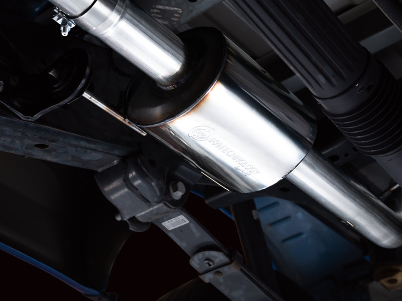 AWE 0FG 21+ Ford F150 Dual Side Exit Cat-Back Exhaust - 4.5in Diamond Black Tips - 3015-23059