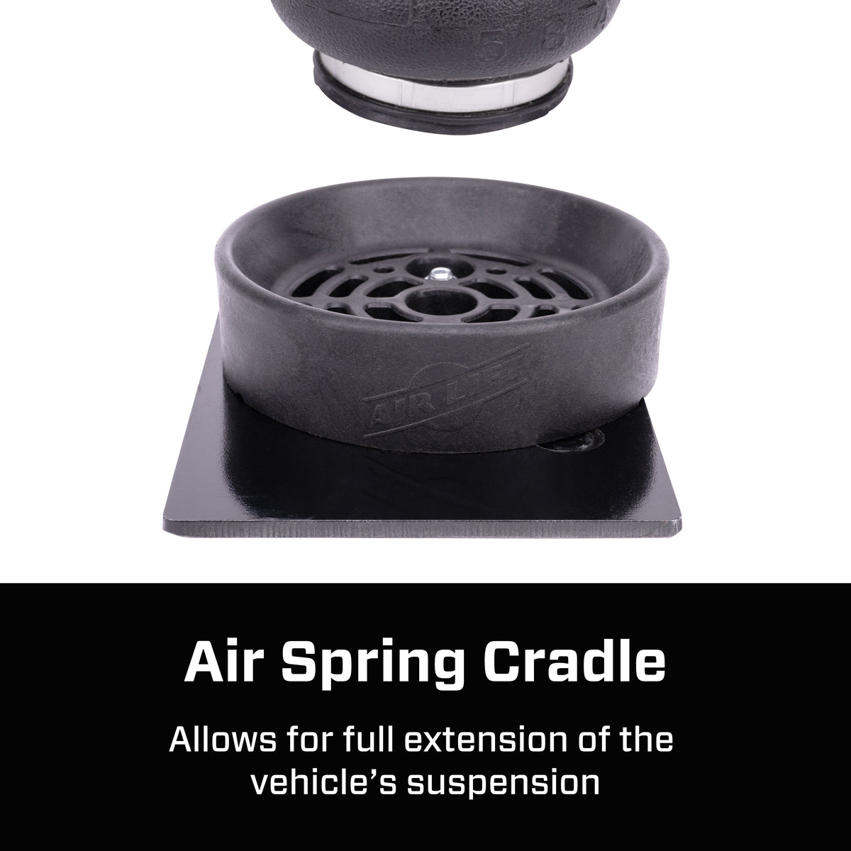 Air Lift 20-25 Jeep Gladiator (4WD) Load Lifter 5000 Air Spring Kit w/ Cradle - 57415