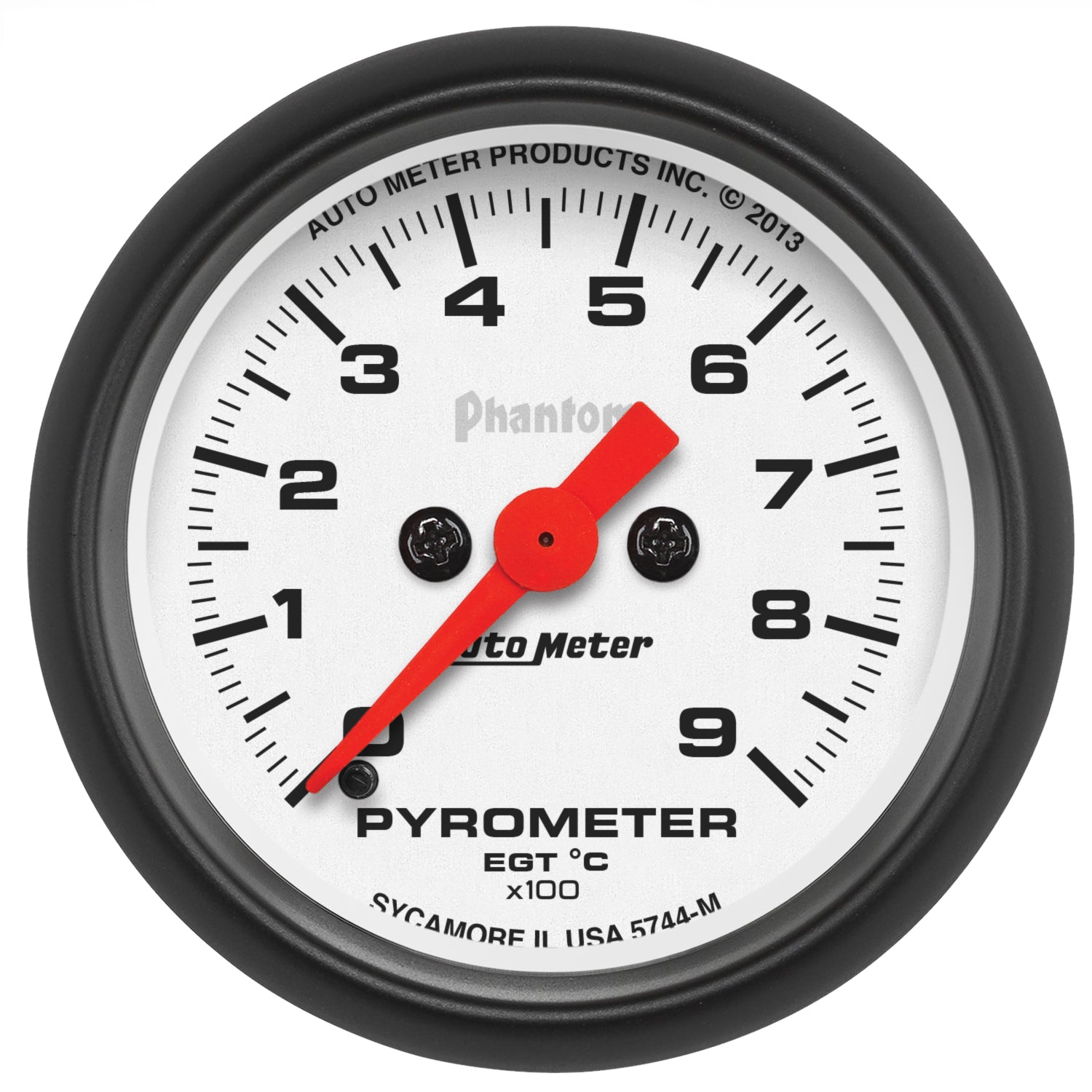 Autometer Phantom FSE 52mm 0-900 Deg C Electronic Gauge Kit - 5744-M