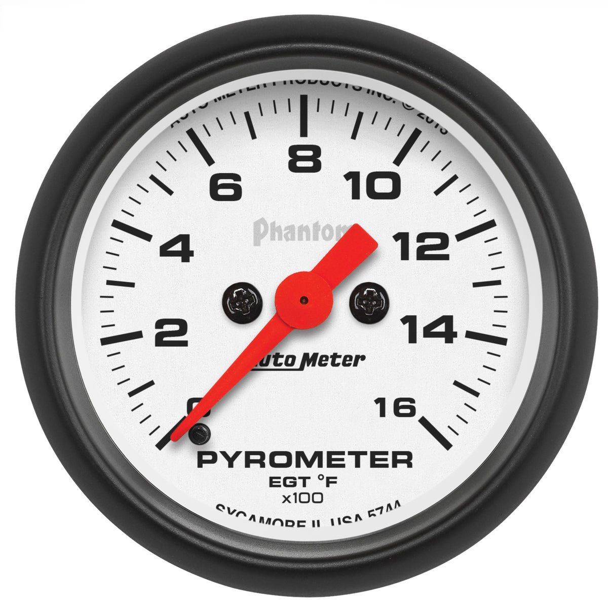 Autometer 03-09 Dodge Ram Taupe Dual Pillar Pod (w/ White Phantom Boost/Pyrometer Gauges) - 7097