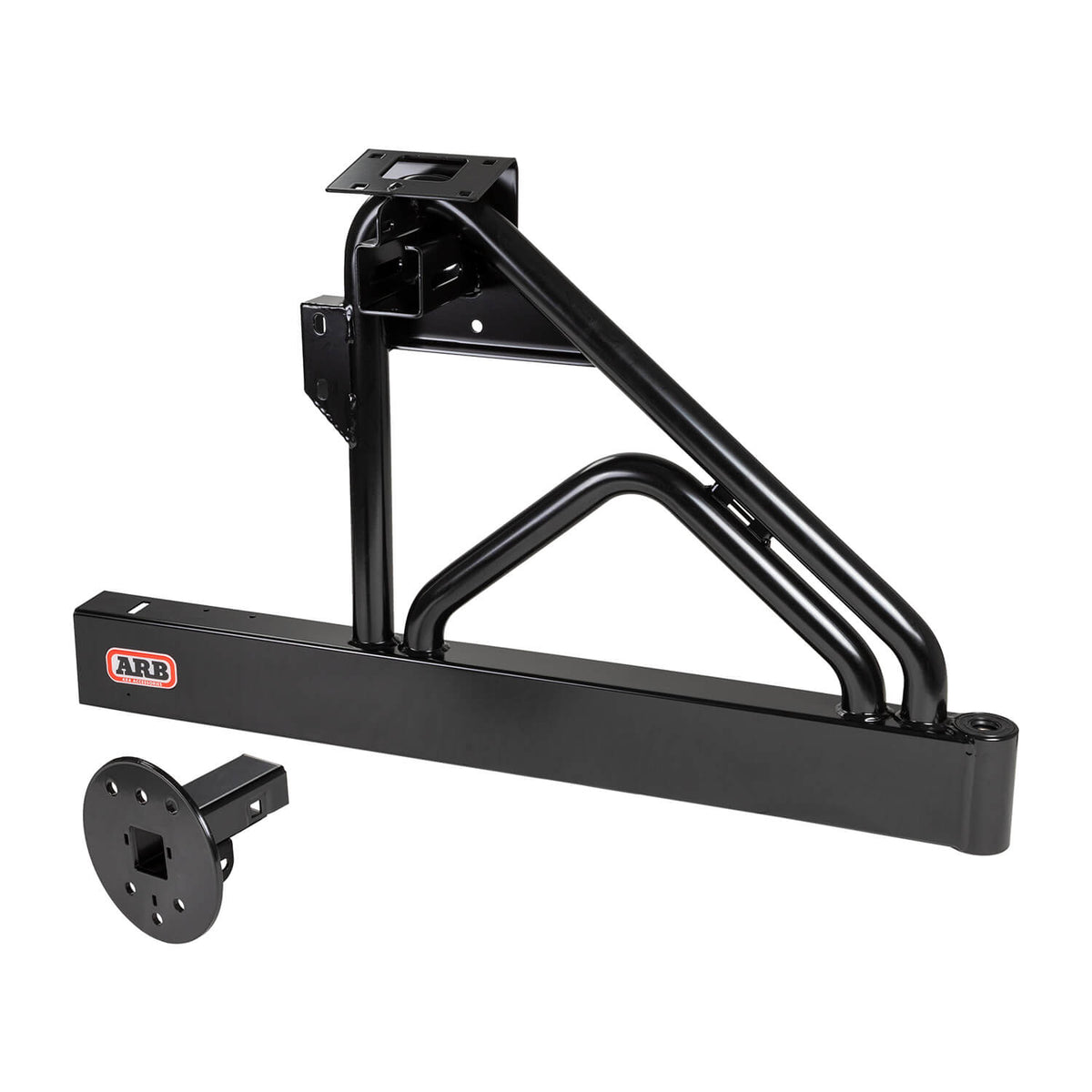 ARB Rear Bar Wheel Carrier Tj - 5750012 for 1997-2006 Jeep Wrangler - front view