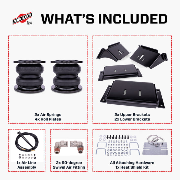 Air Lift LoadLifter 7500 XL Ultimate Air Spring Kit 16-25 Chevy/GMC Silverado/Sierra 3500HD - 57543