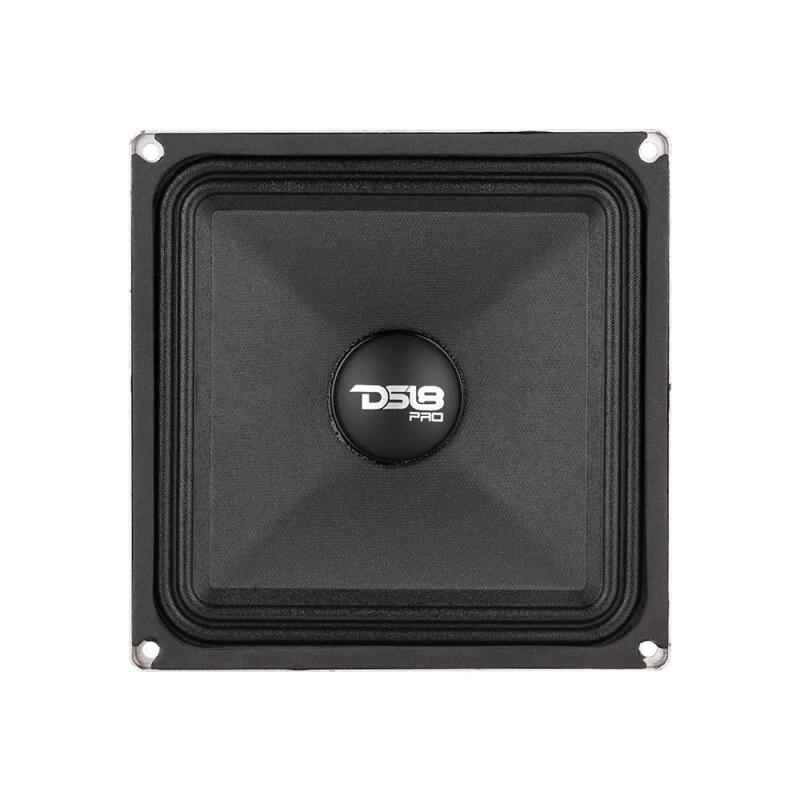 DS18 6.5in 250 Watts RMS 4 ohm Square Mid-Range Loudspeaker - PRO-X6.4MSQ - detail view