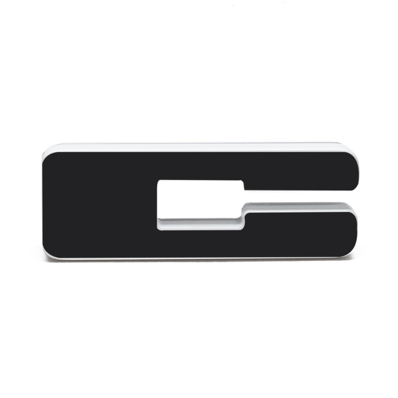 ORACLE Lighting Universal Illuminated LED Letter Badges - Matte Blk Surface Finish - C SEE WARRANTY - 3141-C-001