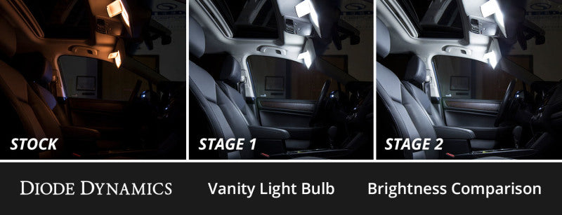 Diode Dynamics 03-09 Toyota 4Runner Interior LED Kit Cool White Stage 1 - DD0631 by Diode Dynamics - installed view