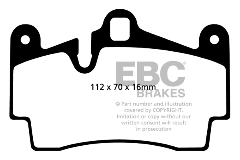 EBC Brakes Bluestuff Street and Track Day Brake Pads - DP51474NDX
