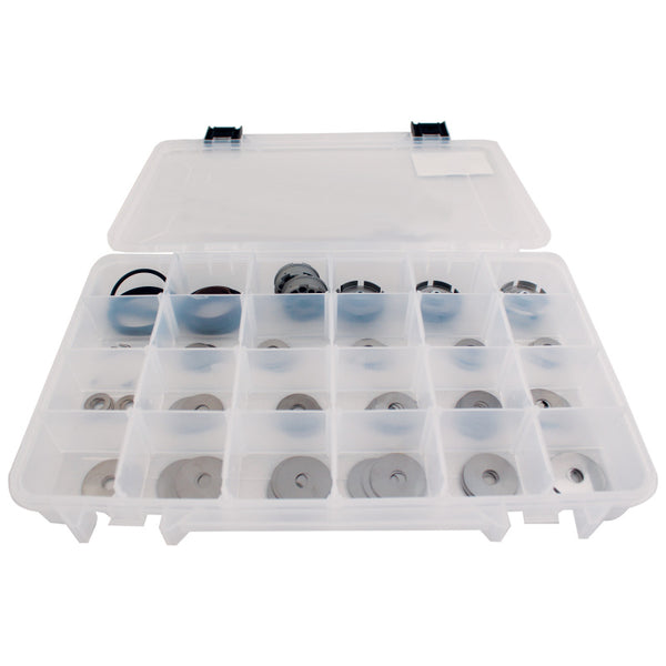 QA1 Valve Disc Kit - .900in OD x .010in Thick - 8 Pack - 7855-104 by QA1 - front view