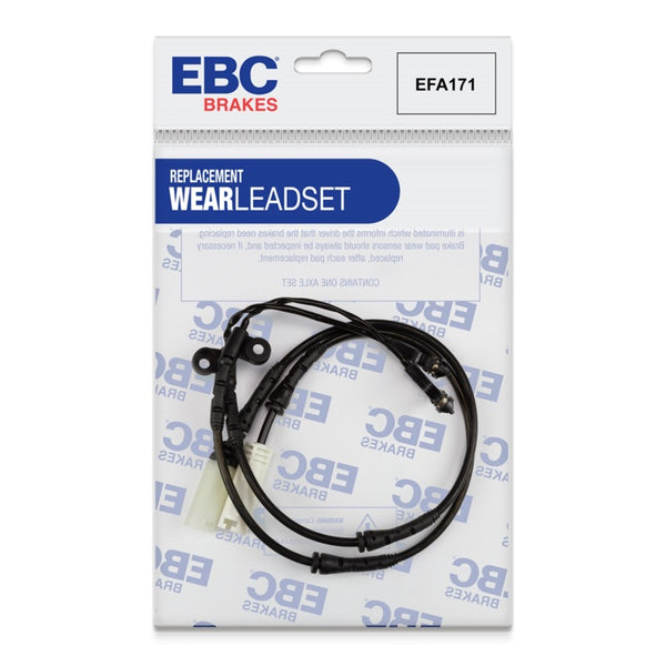 EBC 2005-2011 BMW M6 5.0L Front Wear Leads - EFA171 for 2006-2010 BMW M5 - front view